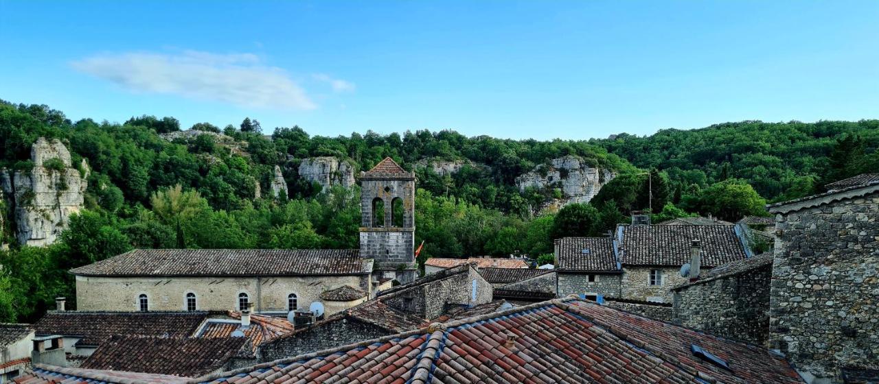 Bed and Breakfast Lou Mouli Di Baou Labeaume Exterior foto